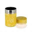 Boite Washi jaune fleurie