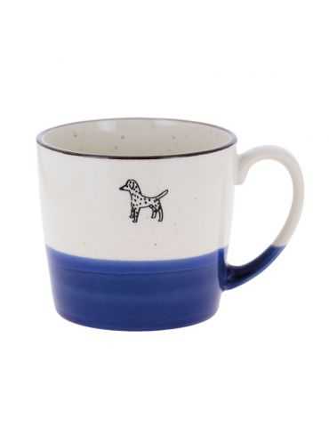Mug chien Bleu Marine